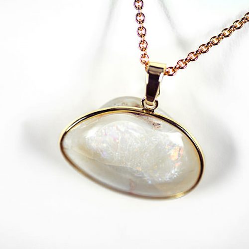 Opalisierte Muschel – Rarität