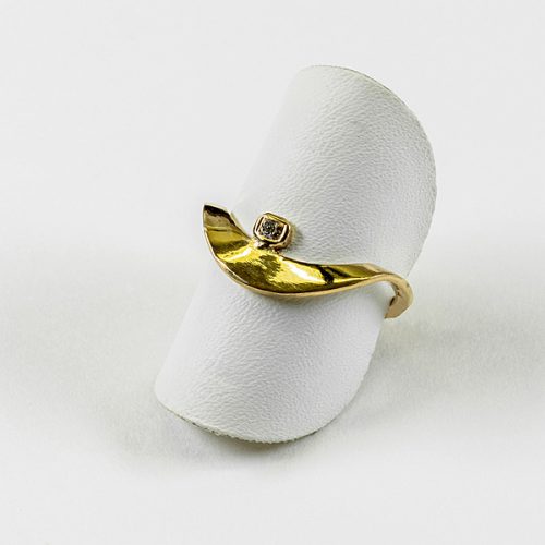 Ring mit Brillant Au 585